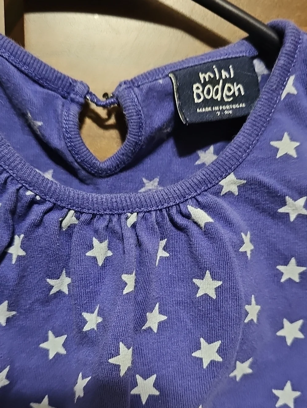 Mini Boden Star Pattern Dress